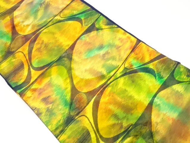 JAPANESE NAGOYA OBI / WOVEN ABSTRACT